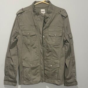 Kensie Jeans Olive Military Jacket